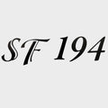 Lowe Boat Model Decal 2027442 - SF 194 Black Sticker