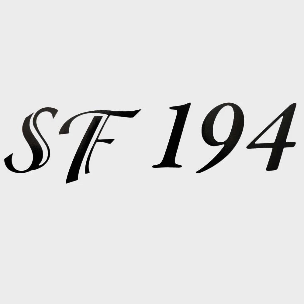 Lowe Boat Model Decal 2027442 - SF 194 Black Sticker