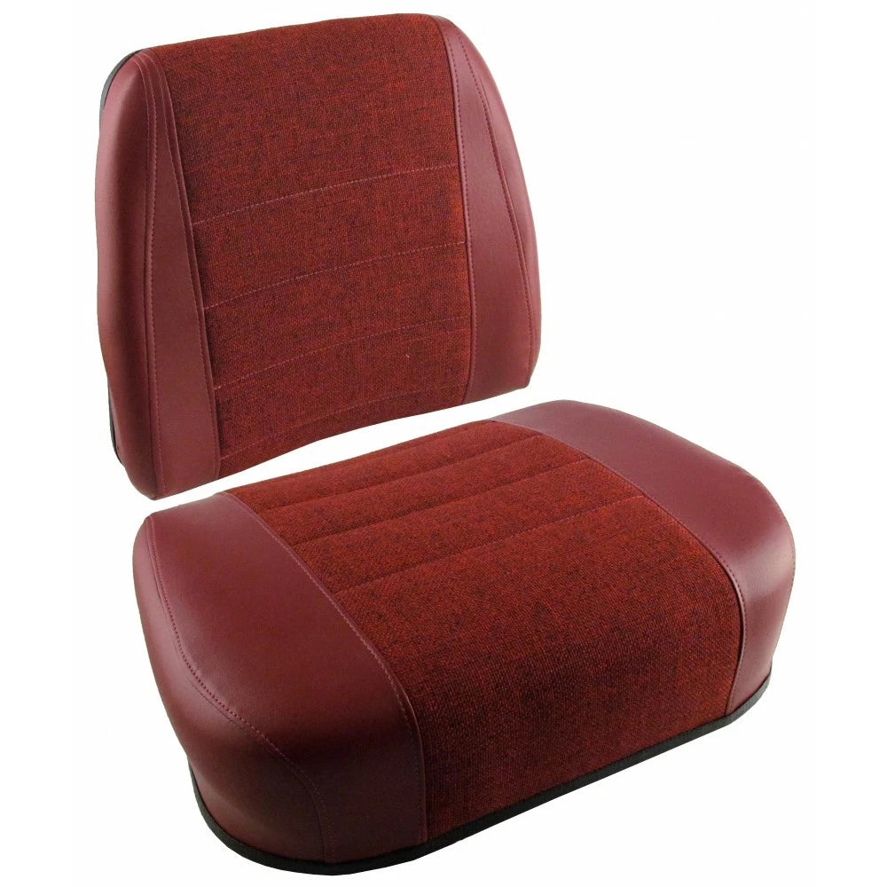 (2pc.) Maroon Seat Fits White Tractor 2-105 2-135 2-155 2-180 2-85