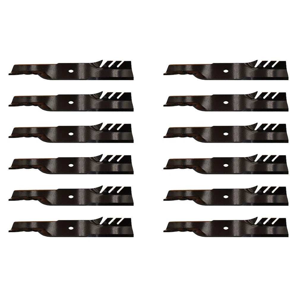 12 Pack: Mulcher Blade Fits John Deere Replaces AM106634