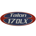 G3 Boat Raised Decal 73405006 - Talon 17 DLX Blue Red Silver