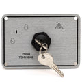 Wellcraft Boat Engine Ignition Panel 025-3905 - Yamaha Push to Choke
