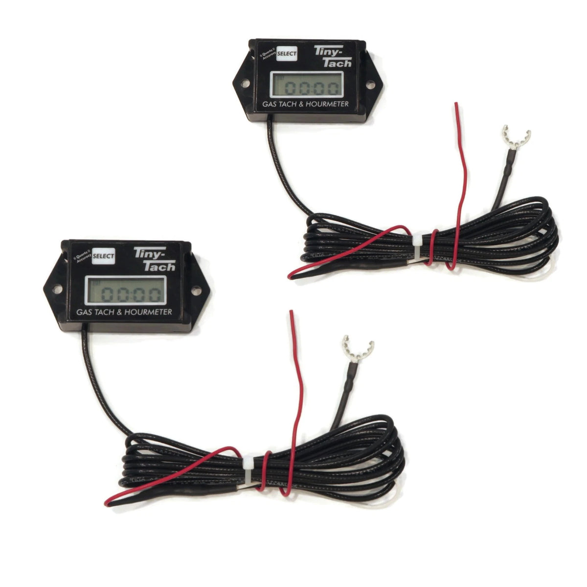 2-Pack - Tiny Tach Digital Hour/Tachomete Rs for Boats PWCs Jet Skis Watercrafts