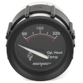 Faria Boat Temperature Gauge GP8026A - Cylinder Head Marpac 2 Inch
