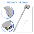 Chrome Motorcycle Accessory Motorcycle Chrome Rack Aluminum Alloy Material