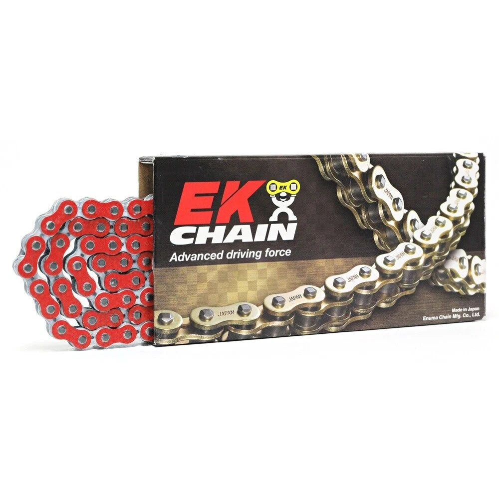 EK Chain for Honda CBR600RR 2003-2021 NX-Ring Super H/Duty Red >525