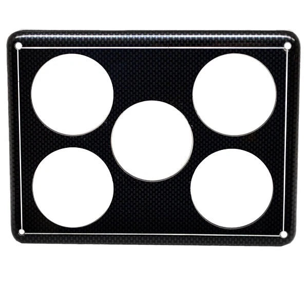 TRACKER MAKO BOATS 7 1/2 X 5 1/2 BOAT BLANK GAUGE PANEL