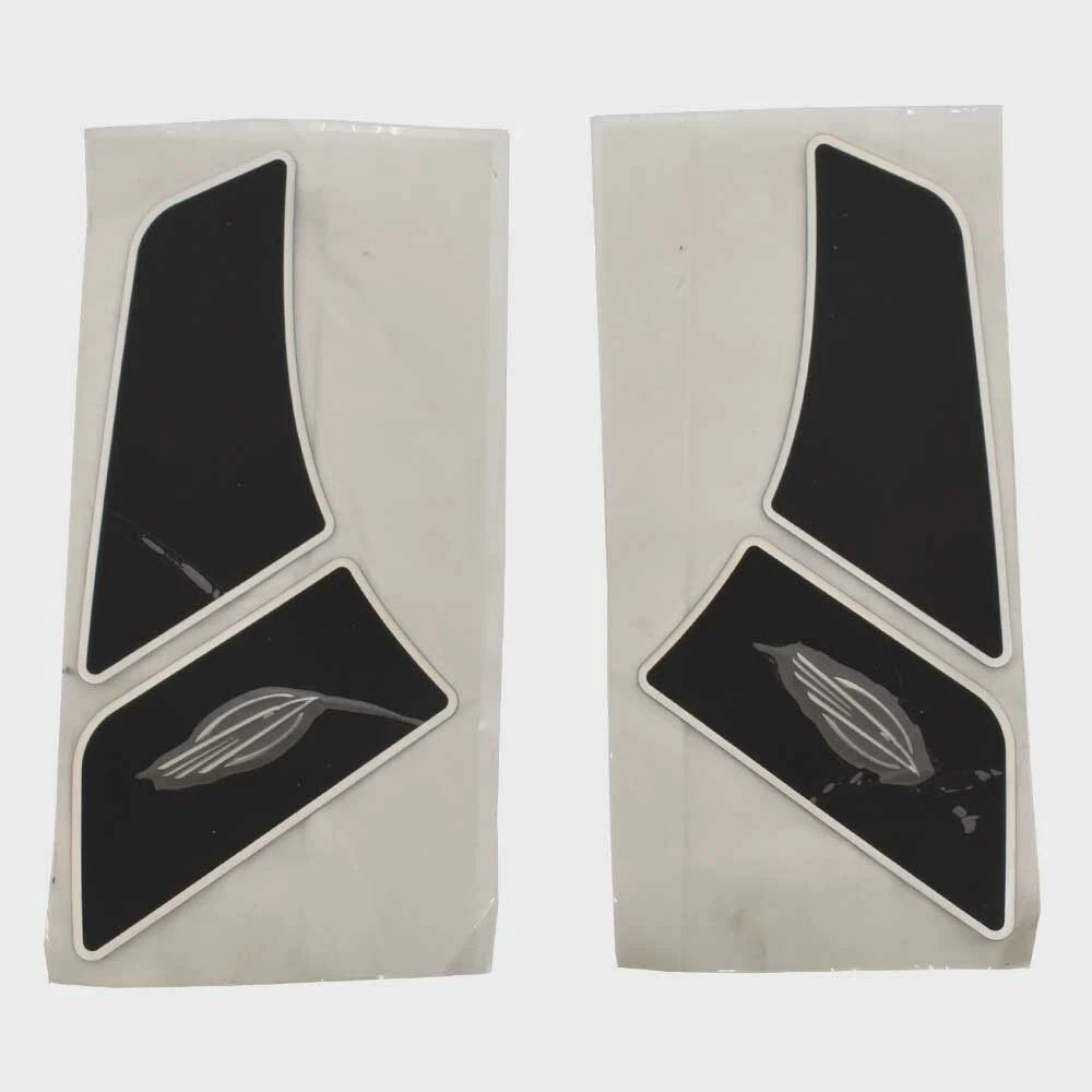 Chaparral Boat Tower Emblem Decals - Xtreme Black Sticker (2 PC)