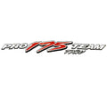 Tracker Boat Decal 185058 - Pro 175 Team TXW 24 7/8 Inch Black Red
