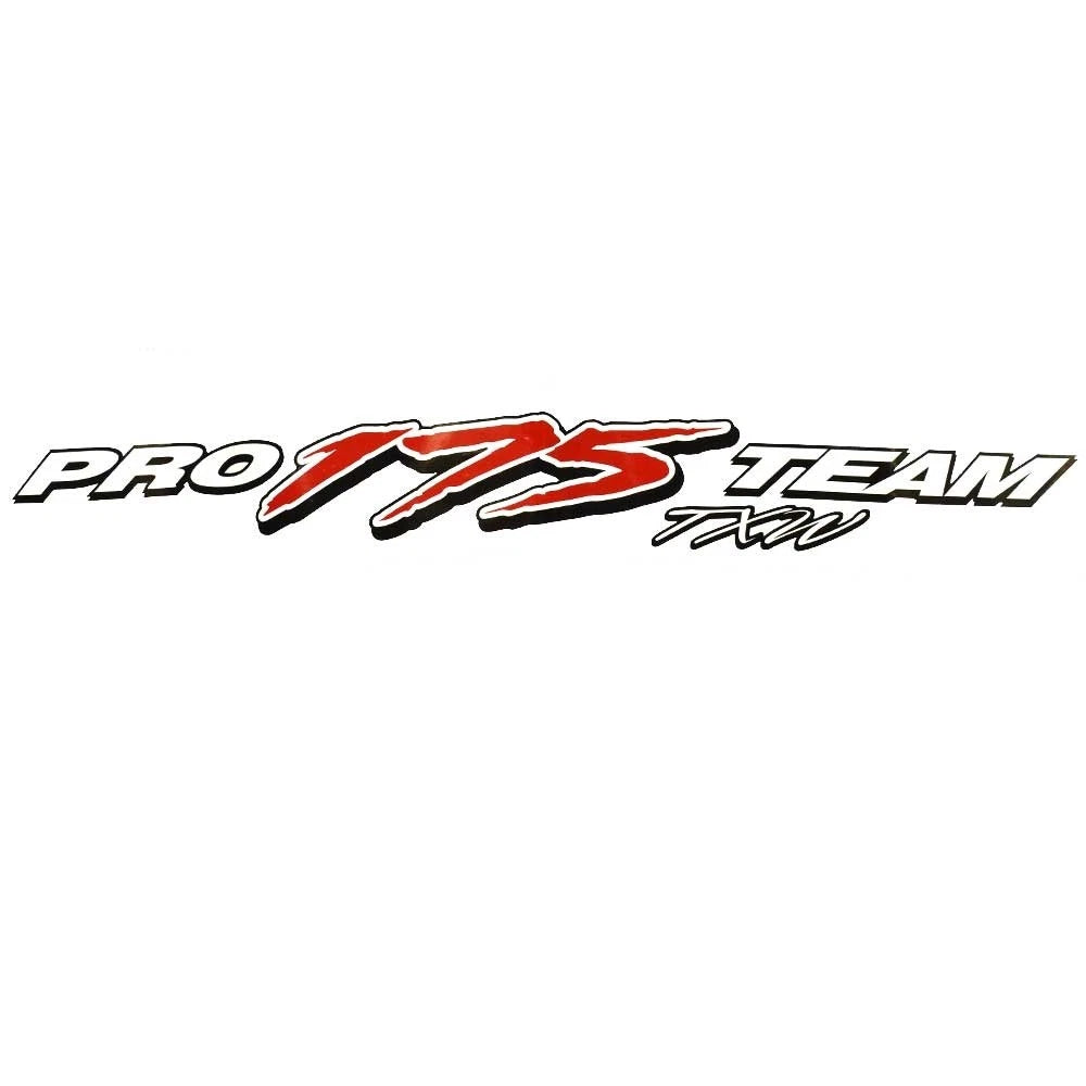 Tracker Boat Decal 185058 - Pro 175 Team TXW 24 7/8 Inch Black Red