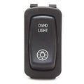 Carling Boat Rocker Switch - Overhead Light ON/OFF 20A 12V