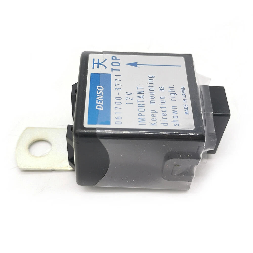 Time Delay Relay Solenoid 061700-3770 for Denso Kubota Engine Stop Relay 12V