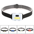 COB LED Headlamp for Running and Outdoor Activities Lightweight Design