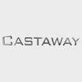Premier Pontoon Boat Raised Decal KS5041 - Castaway 11 1/2 Inch Silver