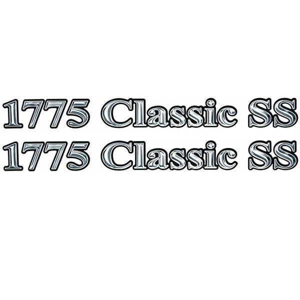 Lund Boat Decal - 1775 Classic SS 20 7/8 X 2 Inch (set of 2)