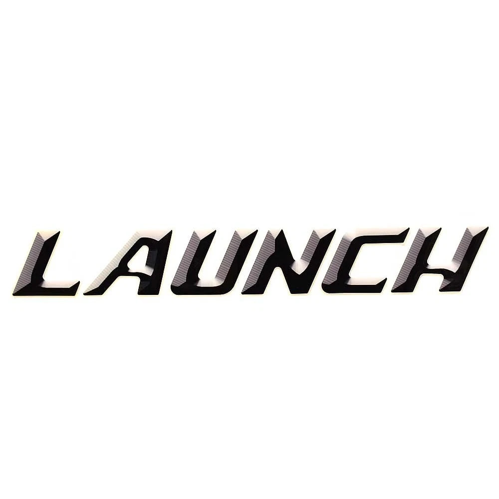 Supra Boat Raised Emblem Decal 109255 - Launch Black Vinyl Sticker