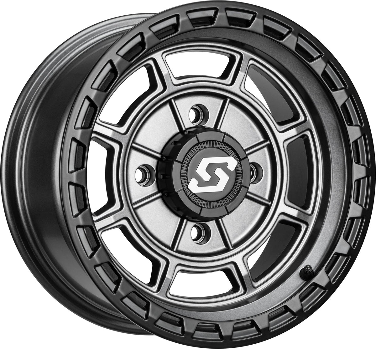 SEDONA Rift Wheel 15x7 4/137 5+2 Offset Carbon Grey for ATV/UTV