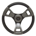 Viaggio Boat Steering Wheel 203058 - Gussi 13 3/4 Inch Gray/Black