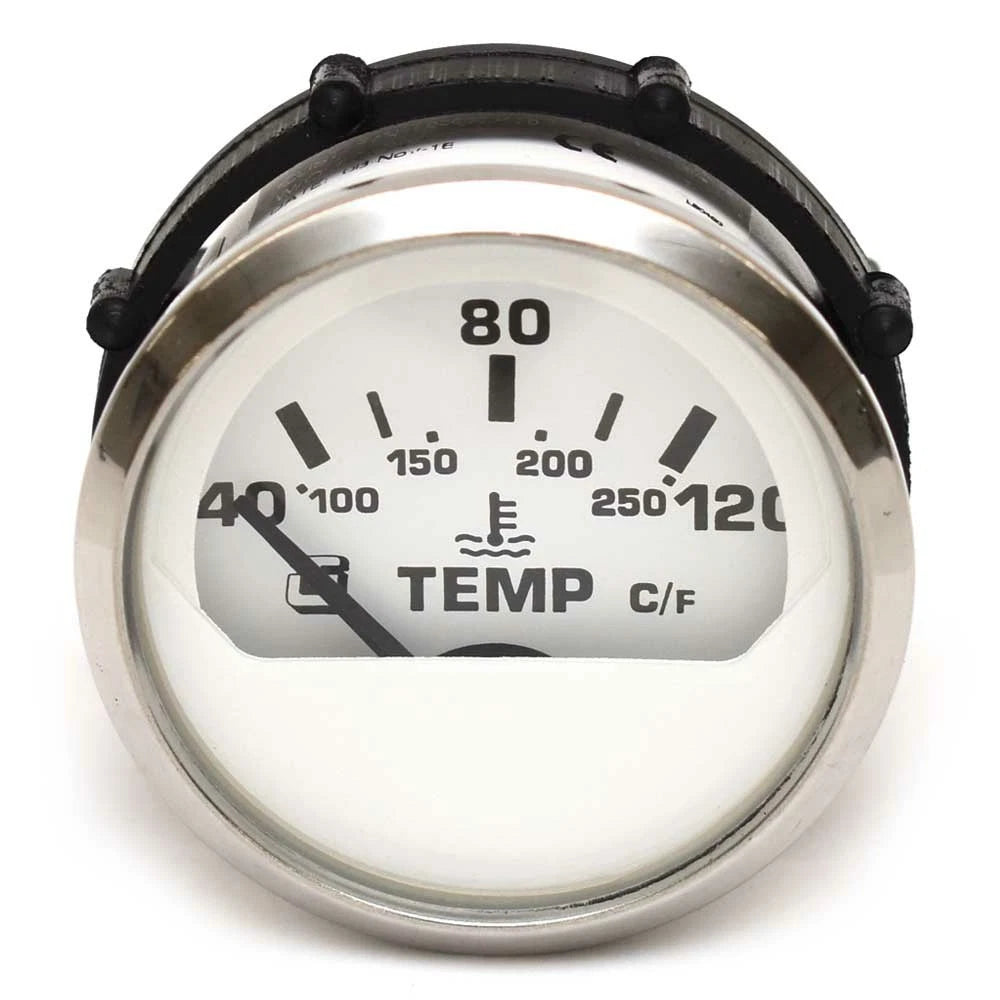 Faria Boat 40-120 Degree C Temperature Gauge GP4017A - 2 Inch