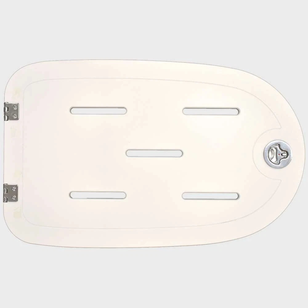 Tahoe Boat Hatch Lid 140651 - Off White Starboard with Latch