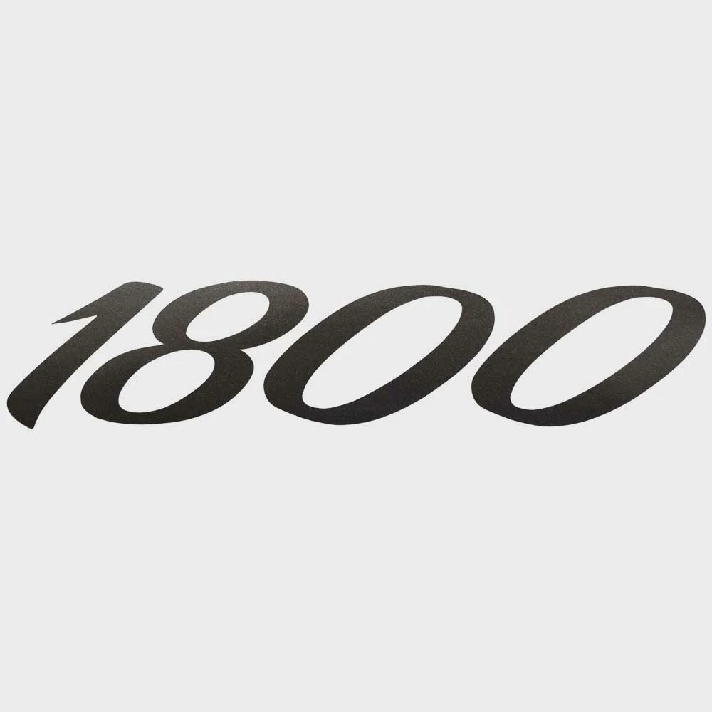 Lund Boat Decal 2280396 - 1800 Metallic Gray 7 1/4 X 1 1/2 Inch