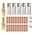 Welding Accessories Collection of 30pcs Easy to Use with Multiple Models