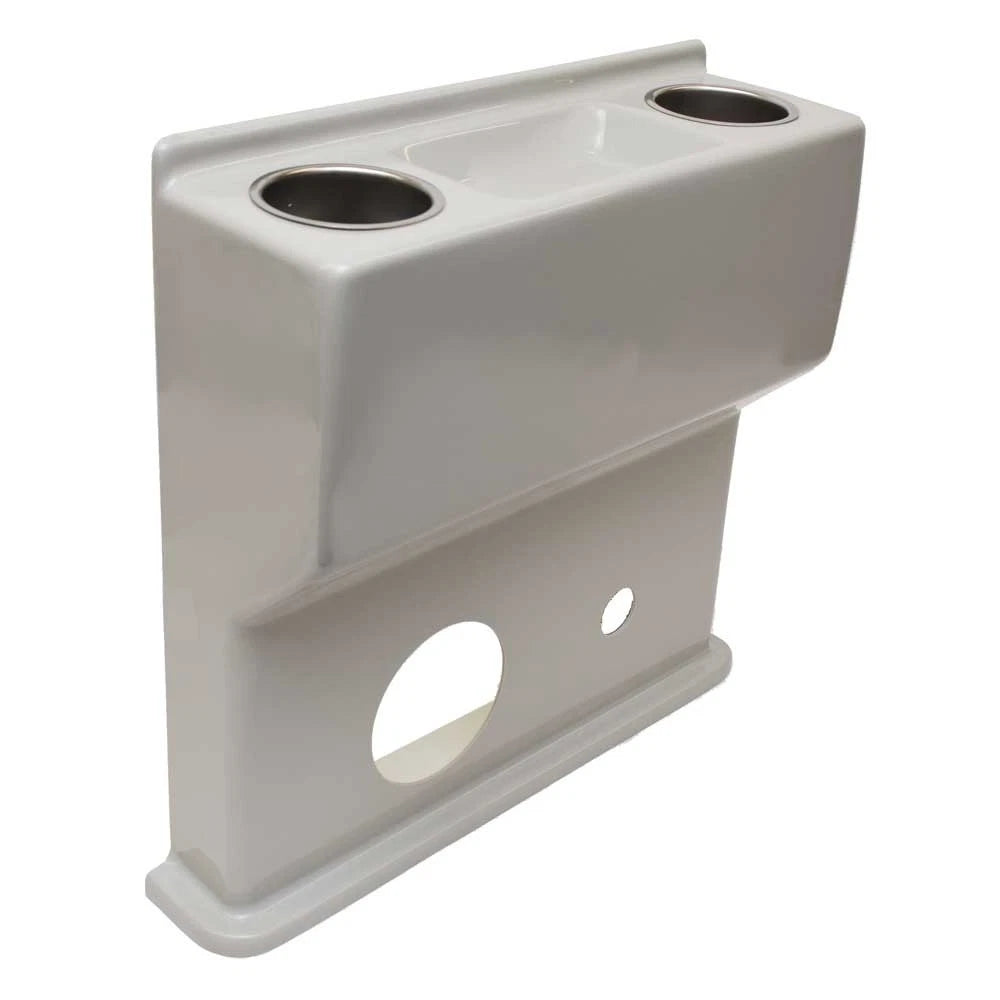 G3 Pontoon Boat Side Panel 73427286 - with Cup Holders Gray Plastic
