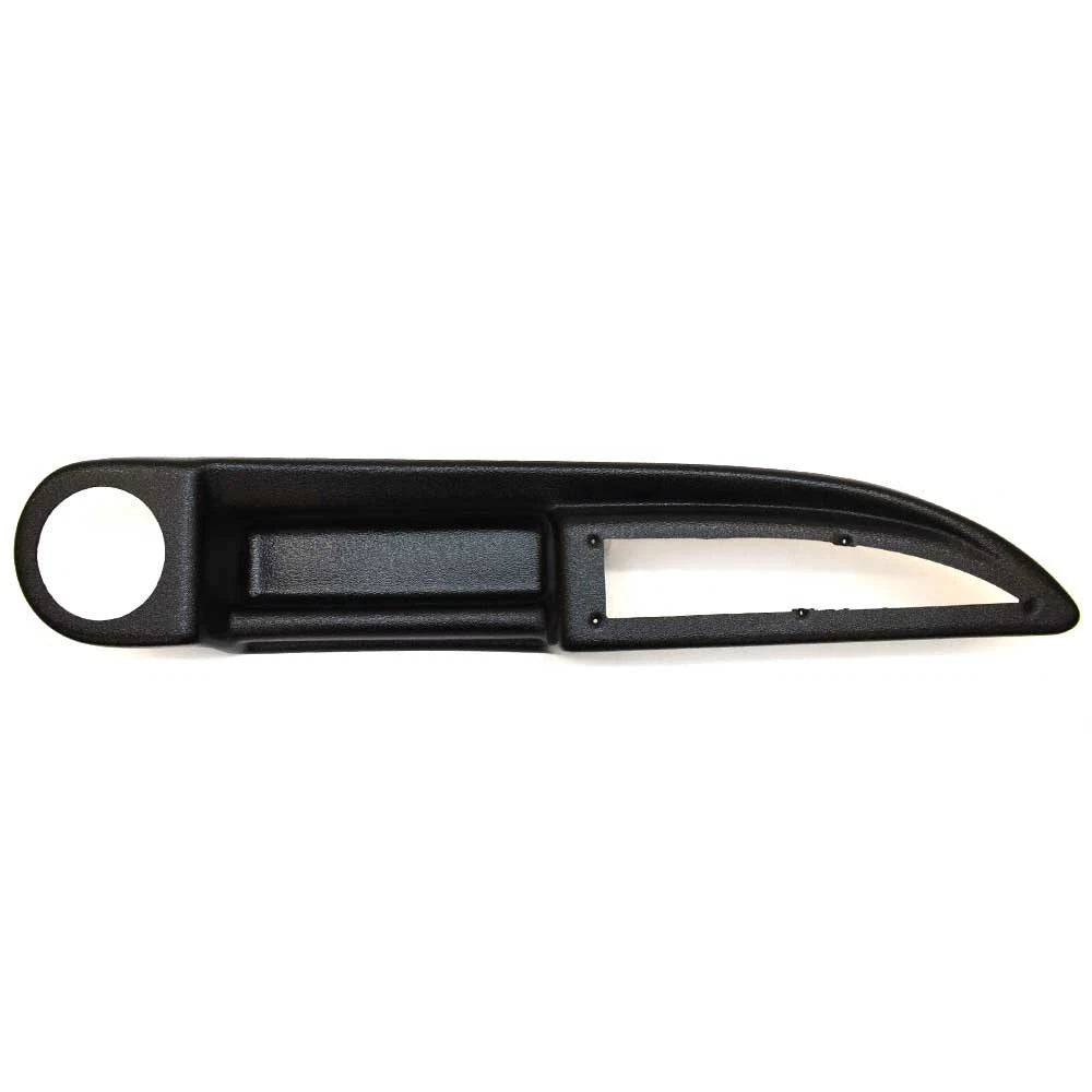 Boat Cup Holder Panel 205027 - 30 1/4 Inch Black Plastic