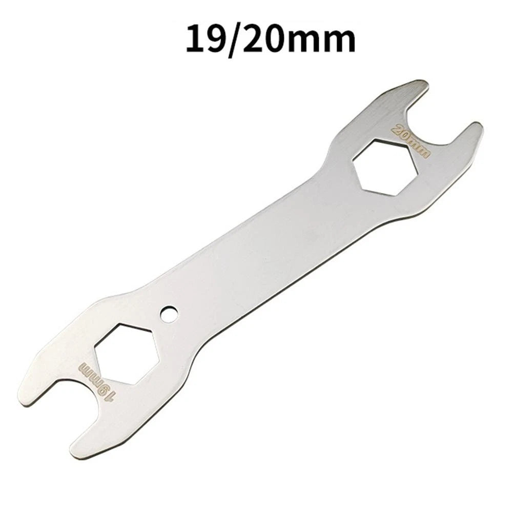 Wheel Hub Cone Wrench Stainless Steel Tool 4 Sizes for Easy Bike Maintenance