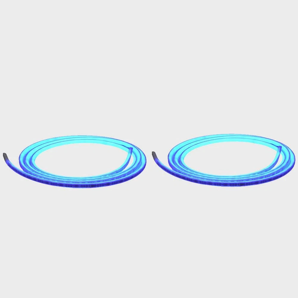 ITC Boat Flexible Rope Light RNLL12BL-8536 - LED Blue 85 Inch (pair)