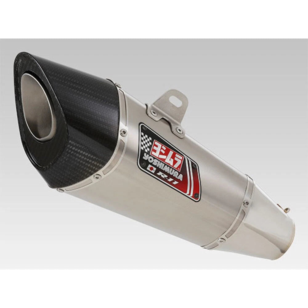 Yoshimura Exhaust Slip-On R11 Kawasaki EX400 NINJA 400 2018-2025 110-235-5E30