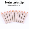 10PCS Non-Stick Coating Welding Tips Welding Torch Accessories for 15AK for MIG
