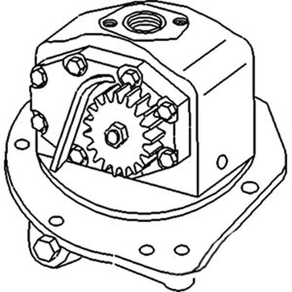D2NN600B Hydraulic Pump Fits Ford Holland 5100 5200 7100 7200 Tractor