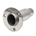 Boat Generator Exhaust Tip 13035 - 2 Inch Stainless with Flapper Rubber