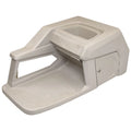 Pontoon Boat Blank Cockpit Side Console - Beige Fiberglass