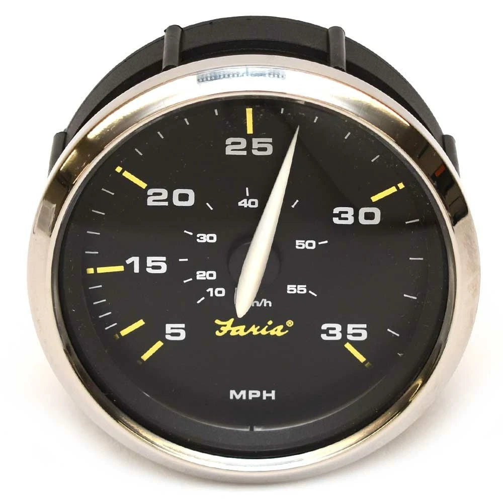 Faria Boat Speedometer Gauge SEK650A - Kronos 3 3/8 Inch