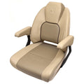Godfrey Sweetwater Pontoon Boat Helm Seat 485955 - Low Back Beige