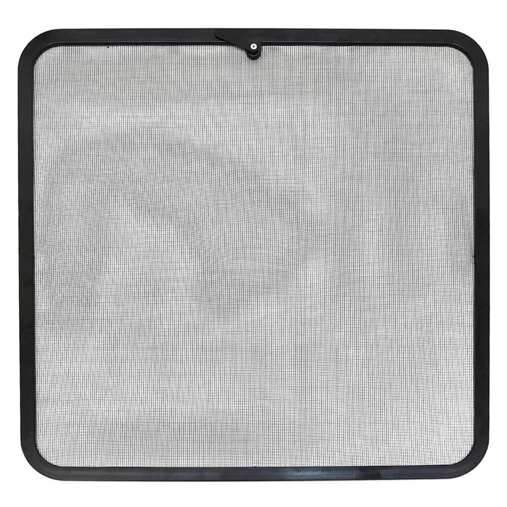 Jim Black Boat Hatch Screen 595-1818-SCN-0 9 - 18 X 18 Inch Black Mesh