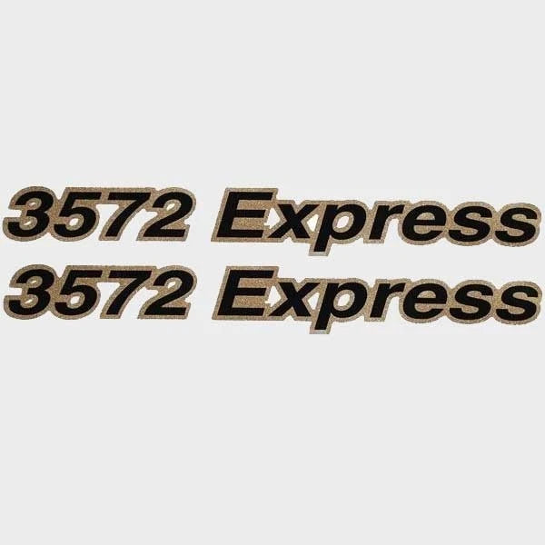 Cruiser Yachts Boat Decals - 3572 Express 13 3/4 Inch Gold (pair)