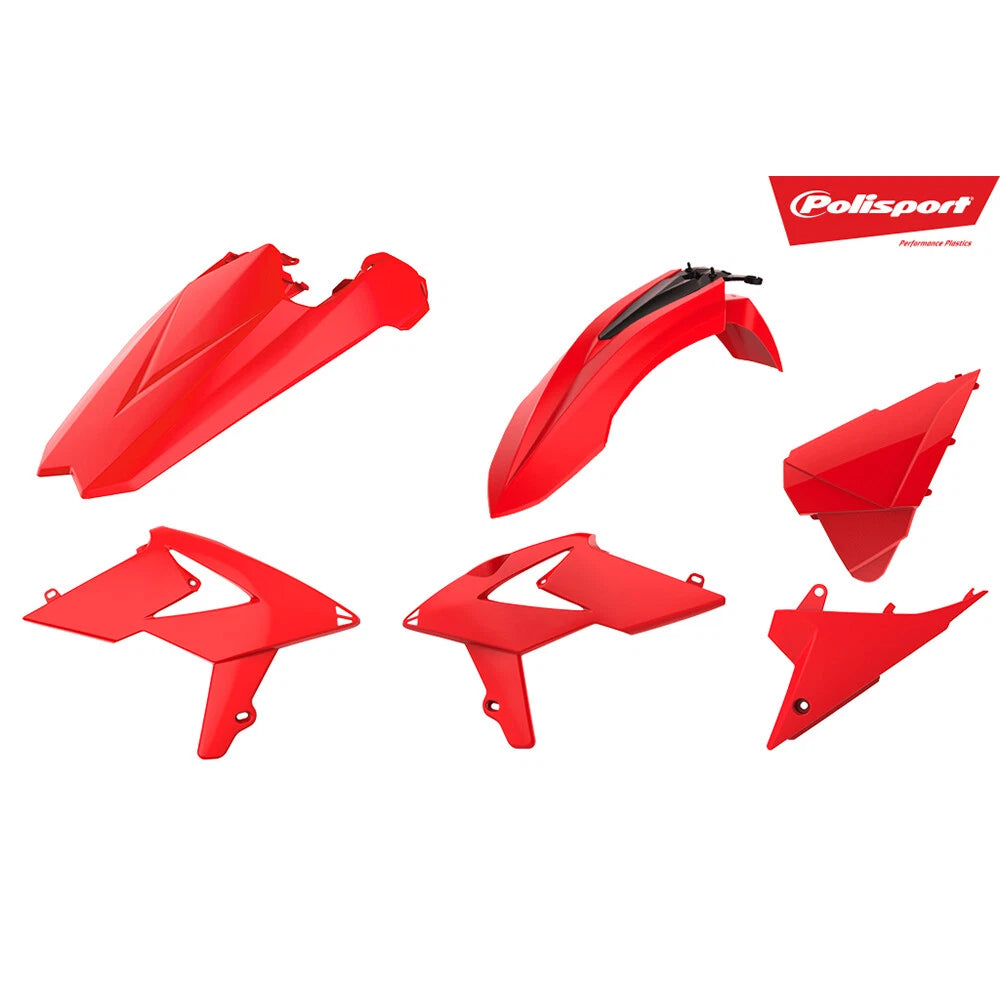 Polisport Red Enduro Plastic Kit for Beta RR250 2T 2018-2019