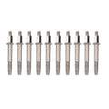 Compact Chainsaw Sharpening Stones Kit Burr Grinding Stones for Tool Polishing