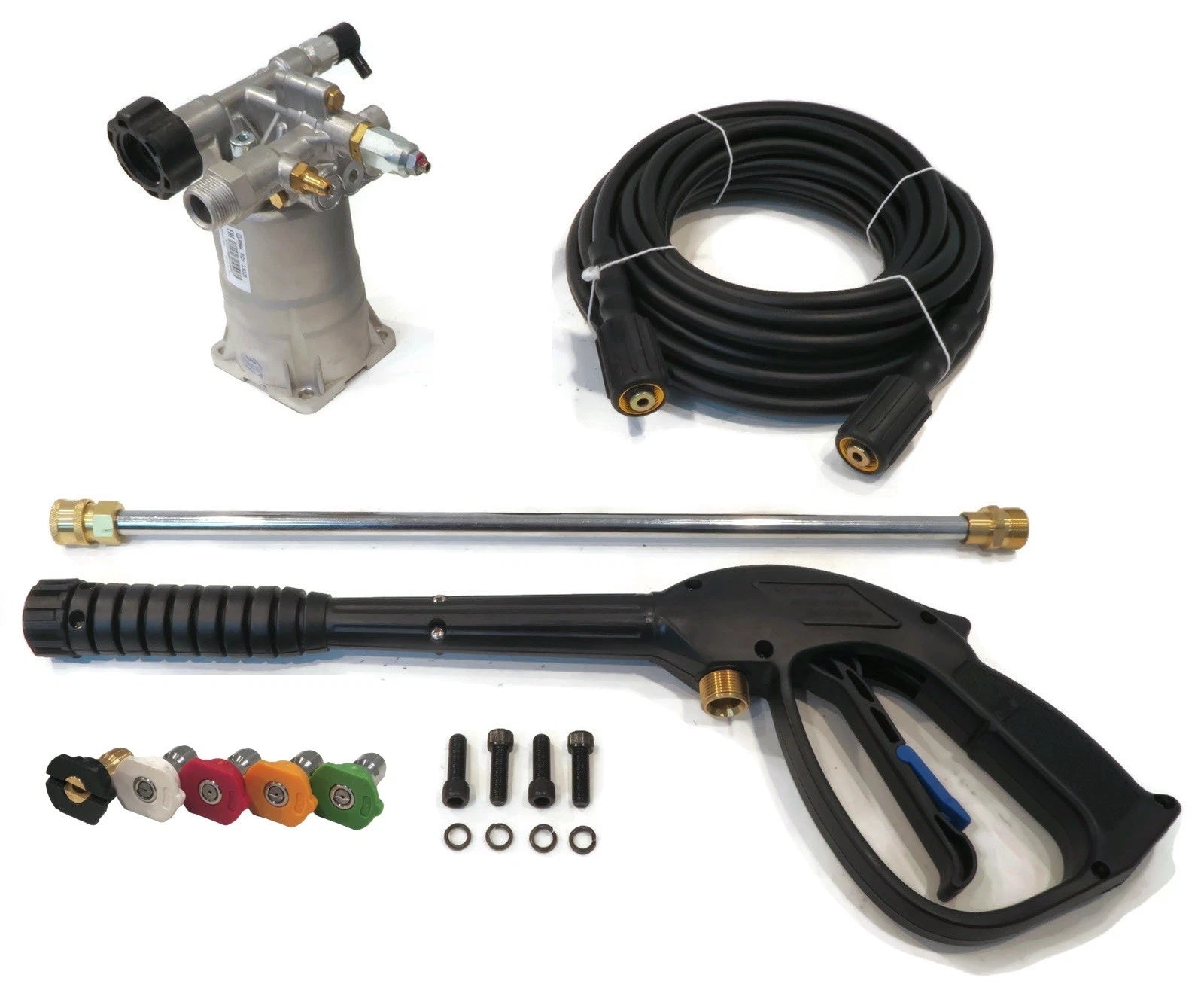 AR Power Pressure Washer Pump & Spray Kit for Generac & Comet BXD3025G, BXD2530G