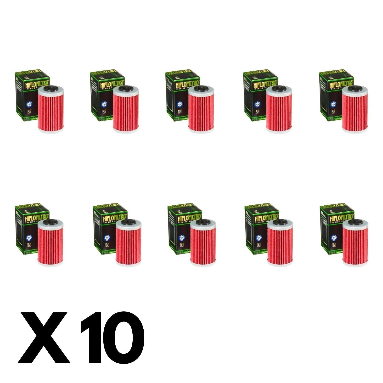 10 Pack Hiflo Oil Filter for KTM 690 Enduro 2008-2010