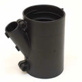 TH Marine Boat Rigging Flange RFHU-1-DP - Hose Union 2 1/2 Inch Black