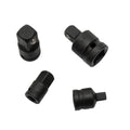 3/8 to 1/4 1/2 Inch Drive Ratchet Converter Socket Reducer Adapter Black Small