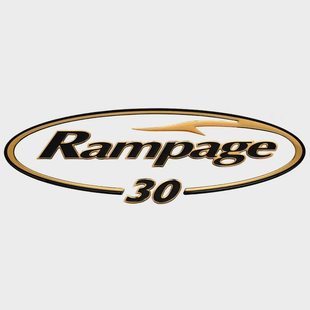 Rampage Yachts Boat Raised Decal Sticker V1173900 - 30 Express Gold