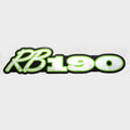Ranger Boat Decal 322054 - 2019 RB 190 Silver Green 14 1/4 Inch