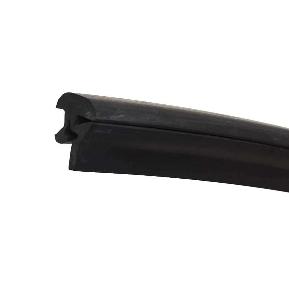 Boat Windshield Gasket Molding - Precut 1 X 1 Inch Black PVC (50FT)