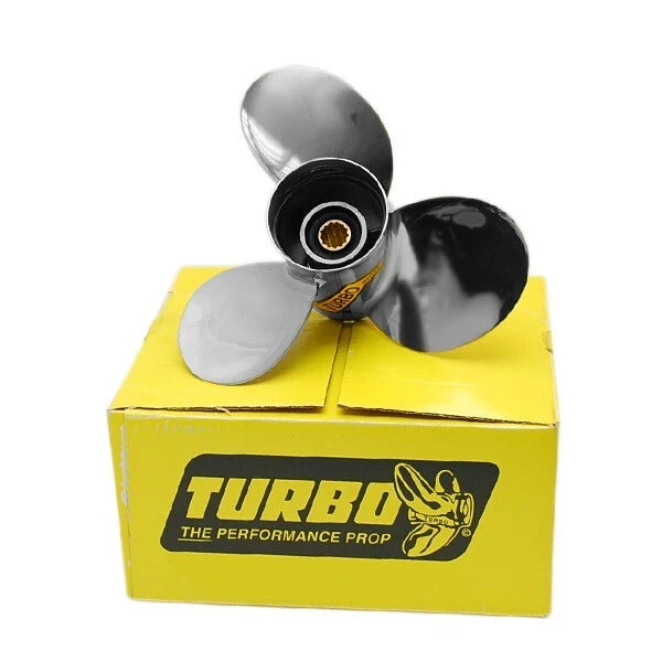 Precision Turbo Pontoon/UT Boat Propeller PY120013R - RH 12 X 13P SS