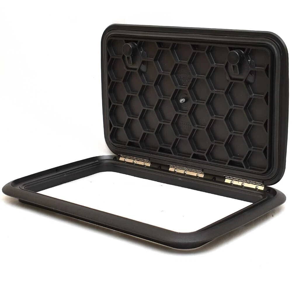 Jim Black Boat Deck Hatch 581-1320-09 - 13 X 20 Inch Black